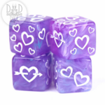 DND Dice DND Dice Emotional Damage 4 d6 die set