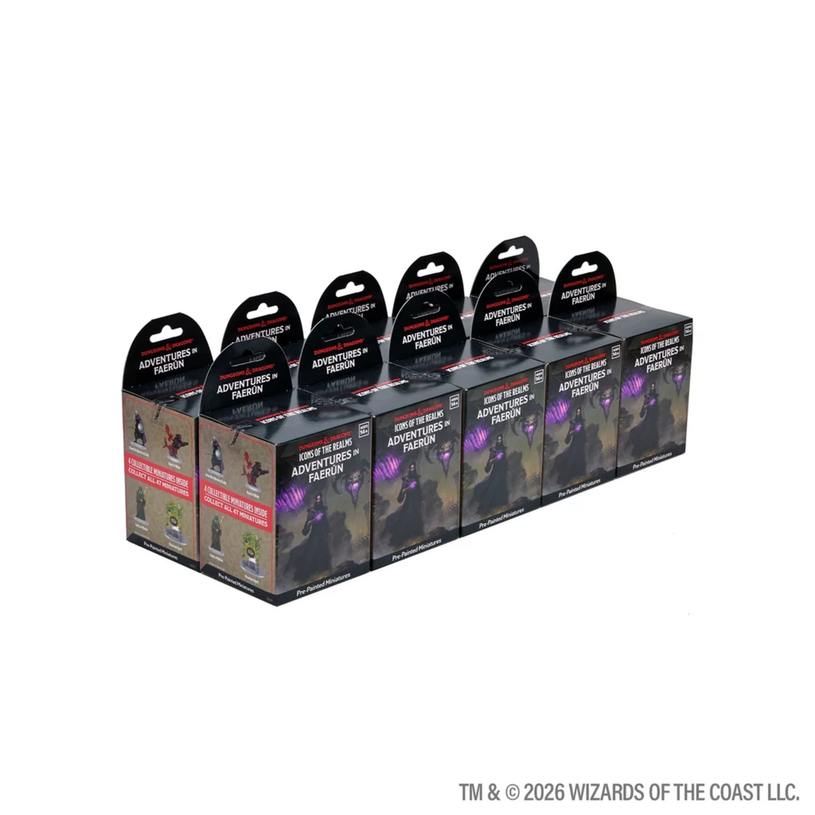 WizKids Dungeons and Dragons Icons of the Realms Adventures in Faerun Booster Brick