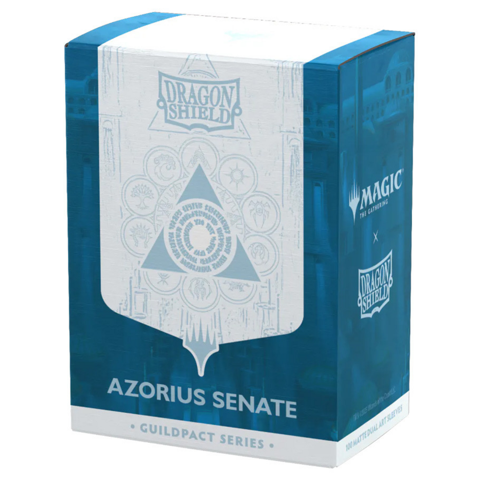 Arcane Tinmen Dragon Shield Art Matte Dual Sleeves Magic Guildpact Azorius Senate 100 ct