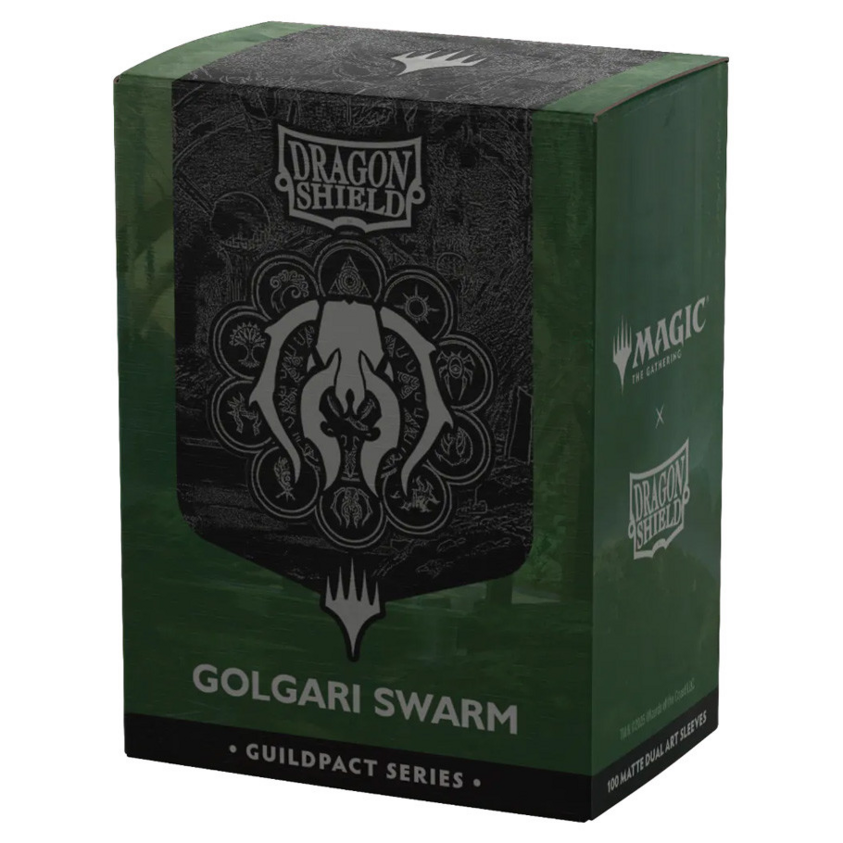 Arcane Tinmen Dragon Shield Art Matte Dual Sleeves Magic Guildpact Golgari Swarm 100 ct