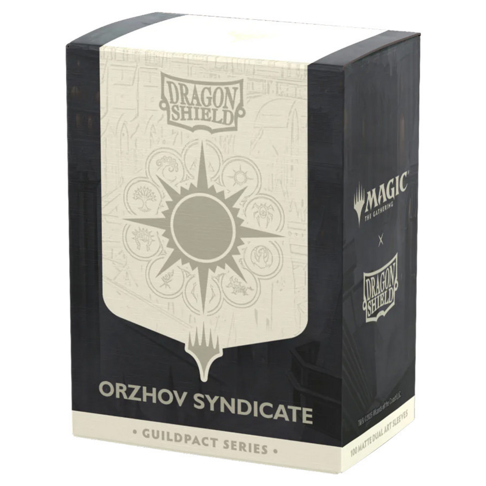 Arcane Tinmen Dragon Shield Art Matte Dual Sleeves Magic Guildpact Orzhov Syndicate 100 ct