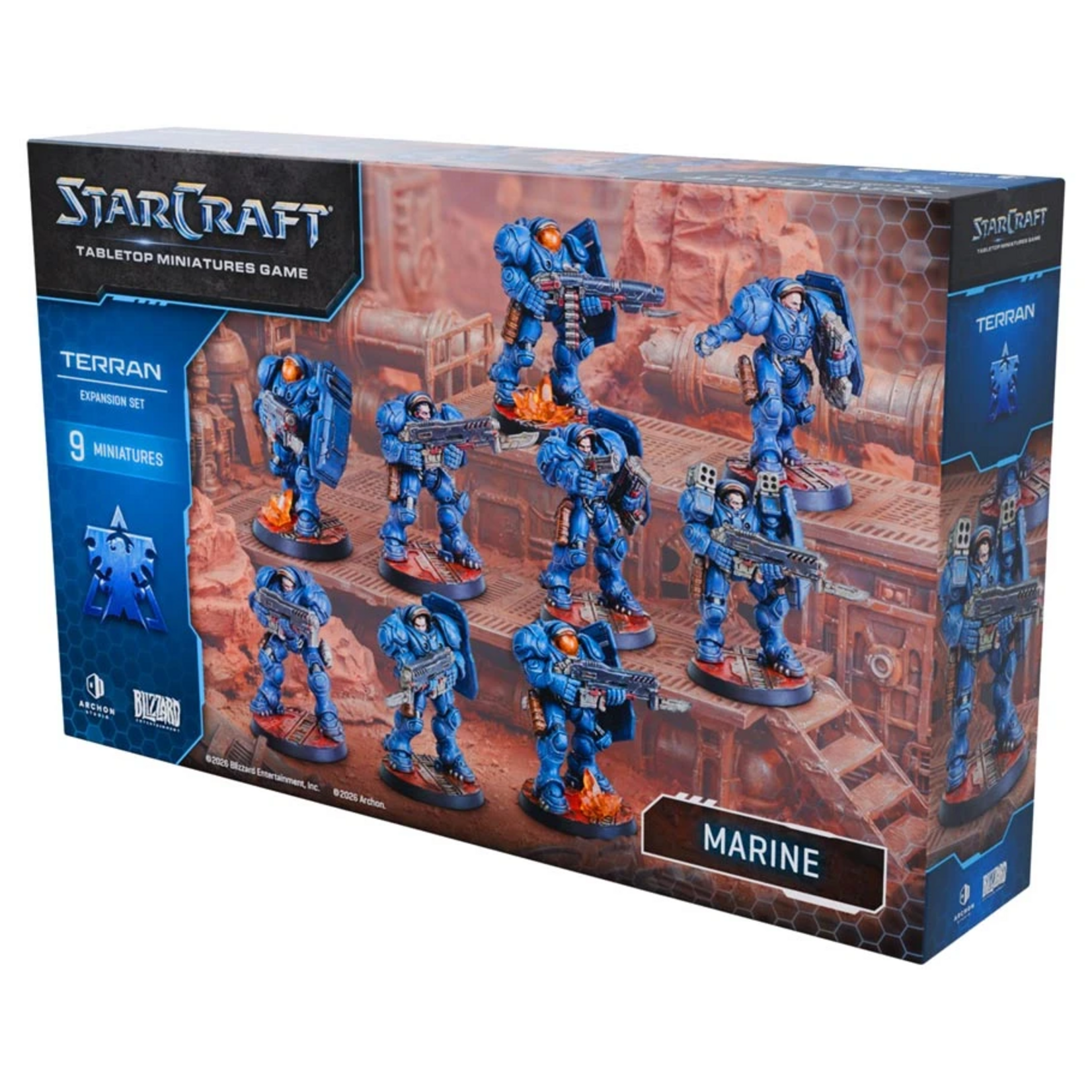 Archon Studios StarCraft Tabletop Miniatures Game Terran Marine Expansion Set