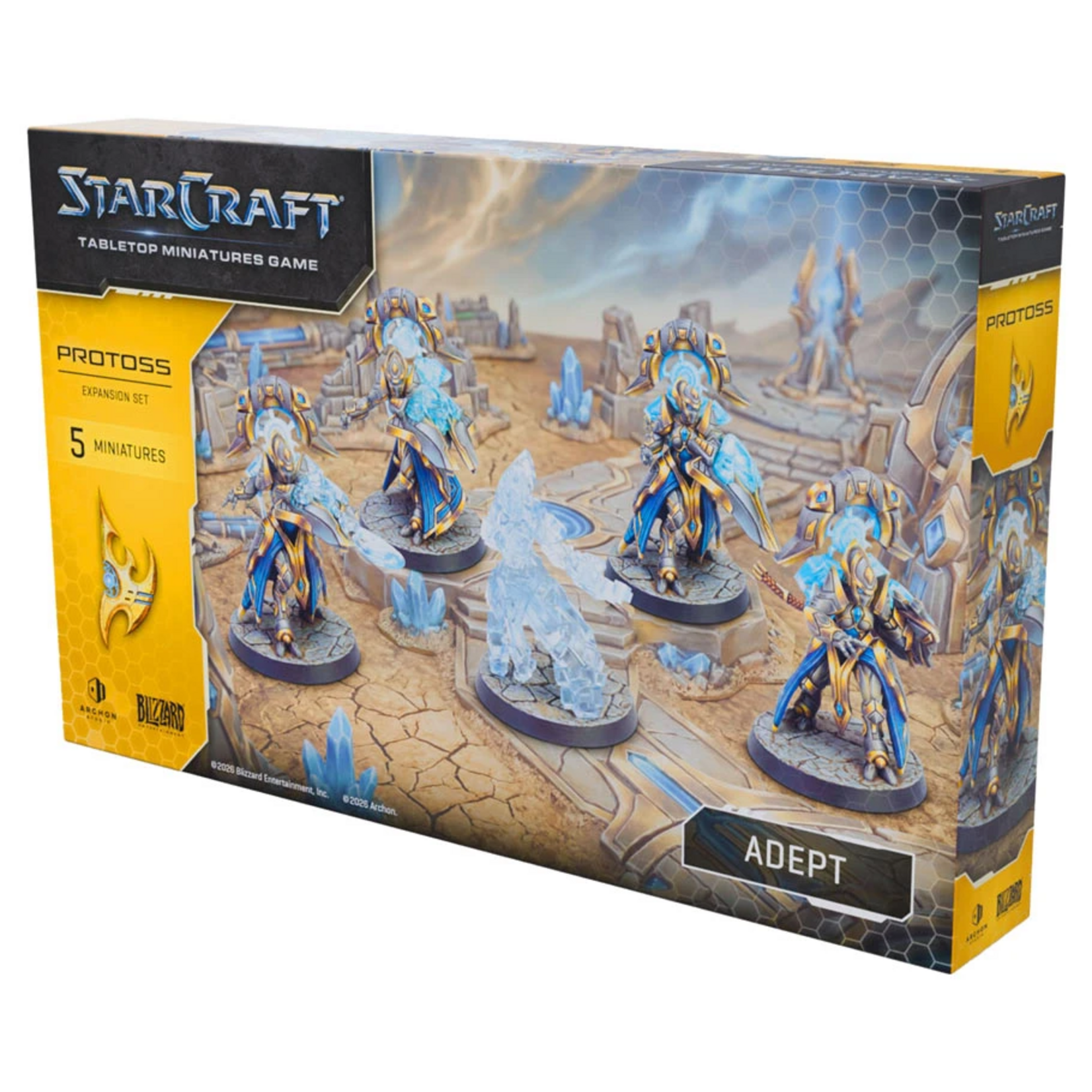 Archon Studios StarCraft Tabletop Miniatures Game Protoss Adept Expansion Set