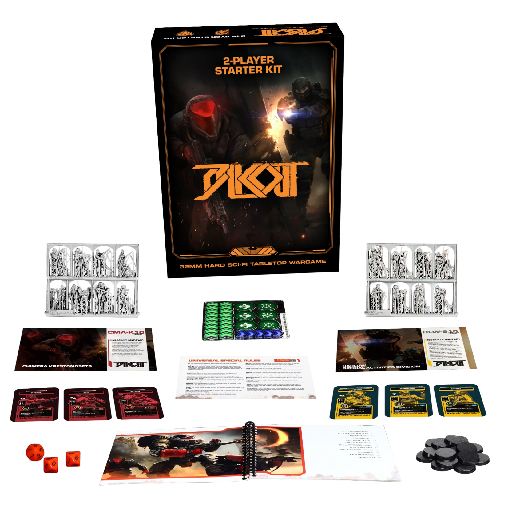 BLKOUT BLKOUT 2 Player Starter Set Conquest