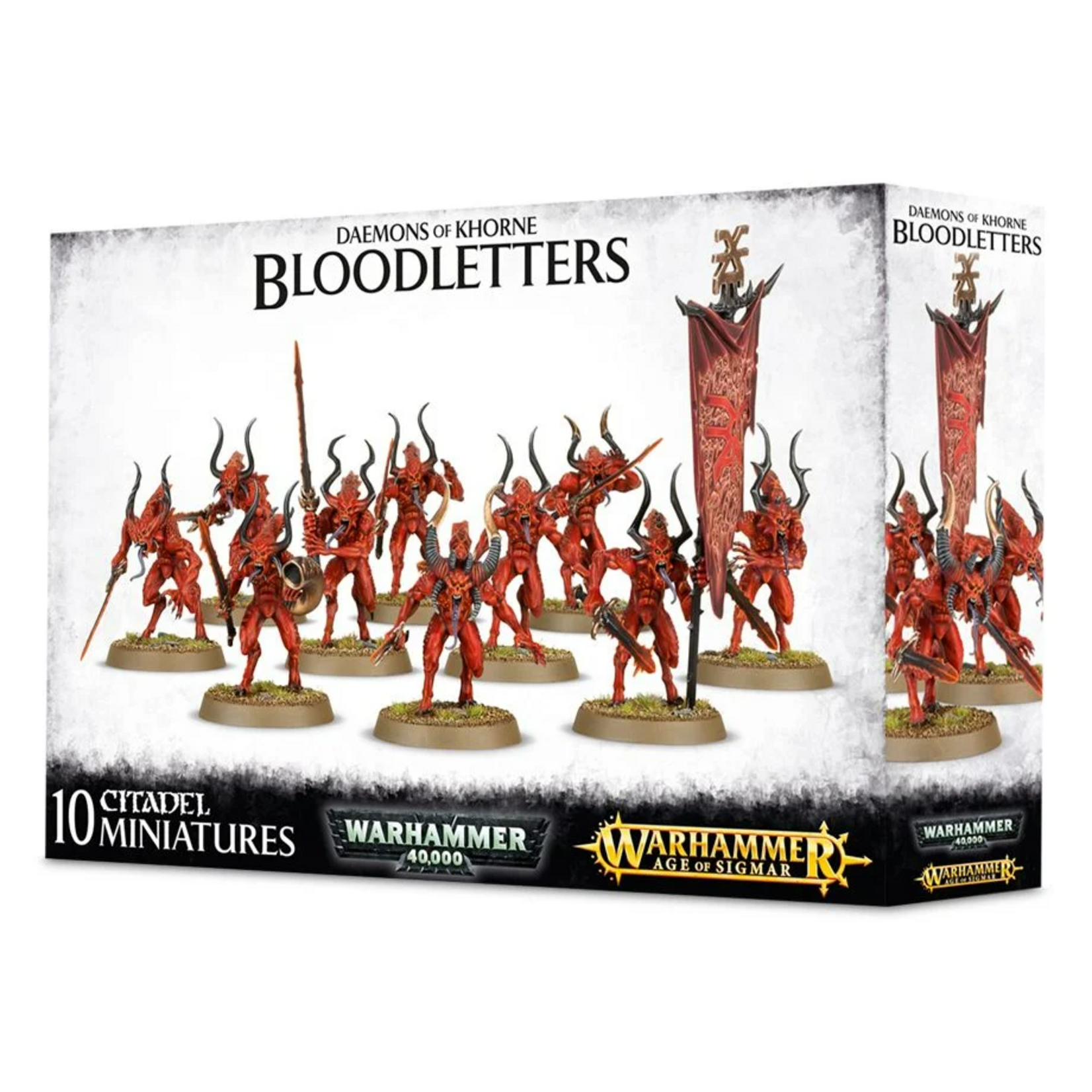Games Workshop Warhammer Age of Sigmar Chaos Daemons of Khorne Bloodletters of Khorne