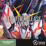 Guardian Games GG Aloha Gundam Card Game Starter Deck ST-11-14 Release Event Wed Sep 30 2026 630 pm