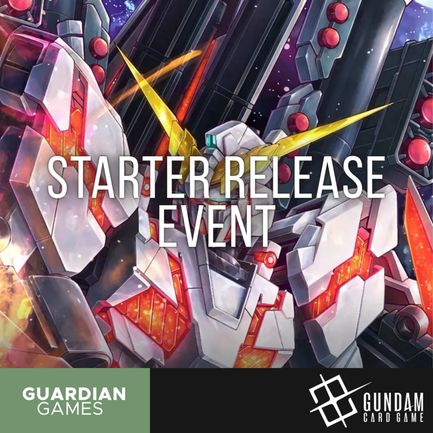 Guardian Games GG Aloha Gundam Starter Deck ST-11-14 Release Event Fri 630 pm Sep 30 2026