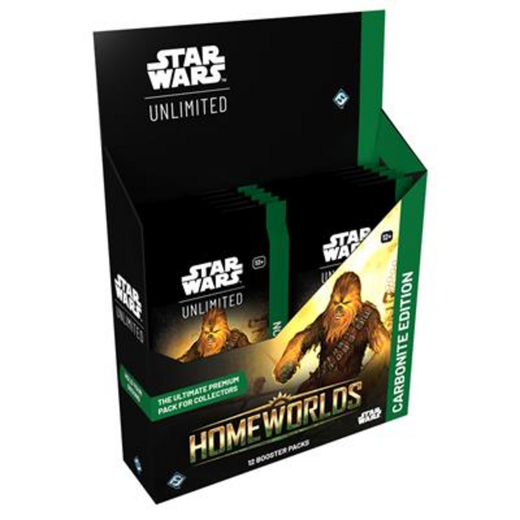 Fantasy Flight Games Star Wars Unlimited Homeworlds Carbonite Booster BOX