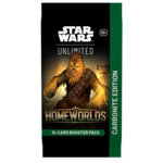 Fantasy Flight Games Star Wars Unlimited Homeworlds Carbonite Booster PACK