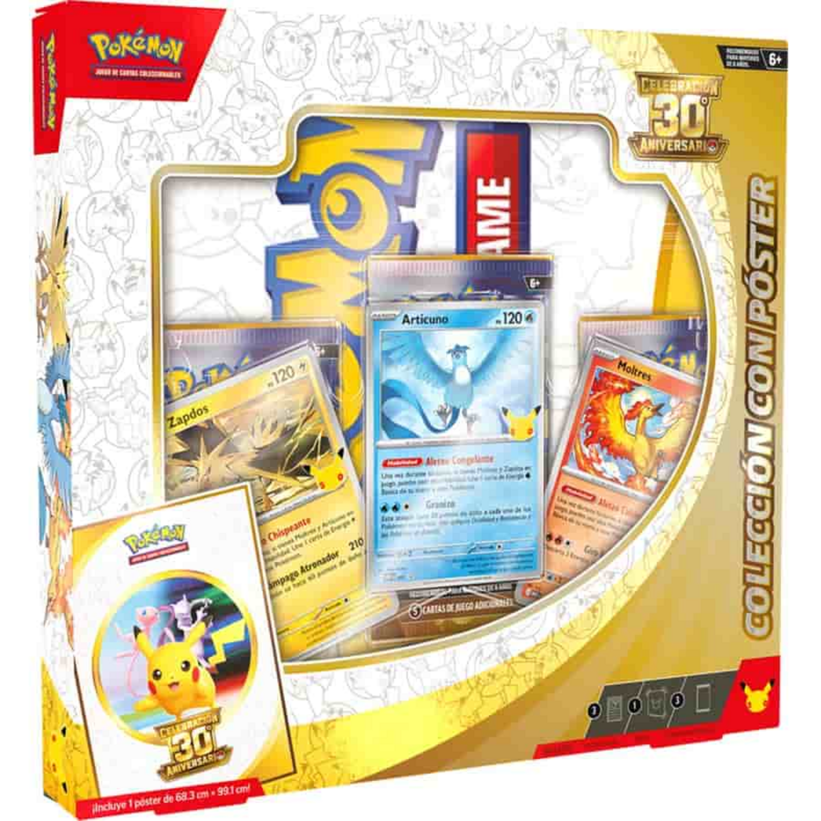 Pokemon Company International Pokemon 30th Celebration Poster Collection PACK