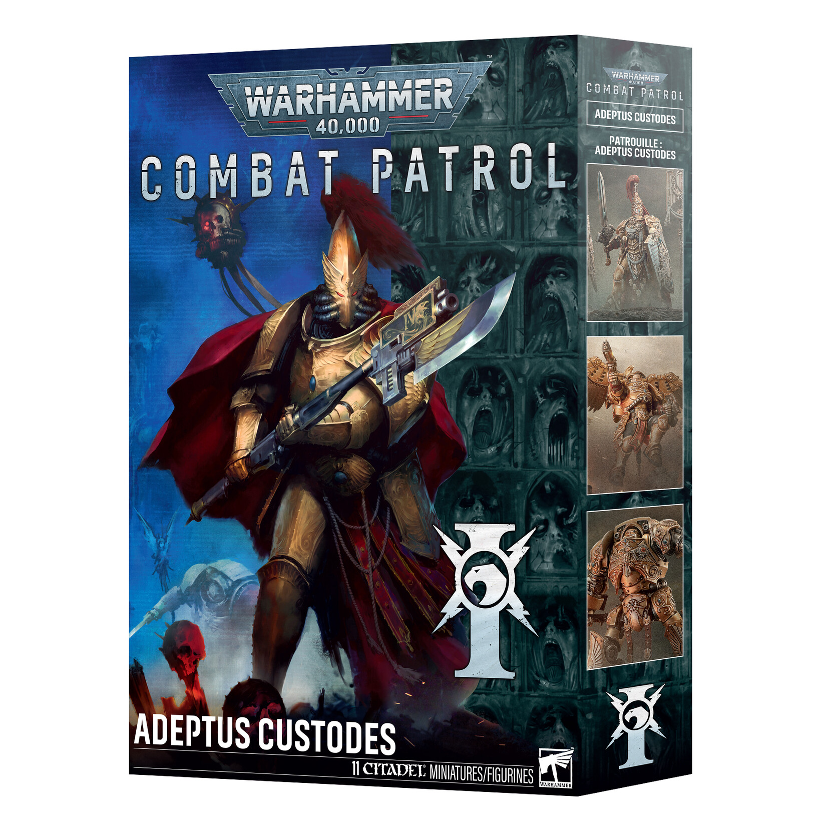 Games Workshop Warhammer 40k Combat Patrol Adeptus Custodes 11E