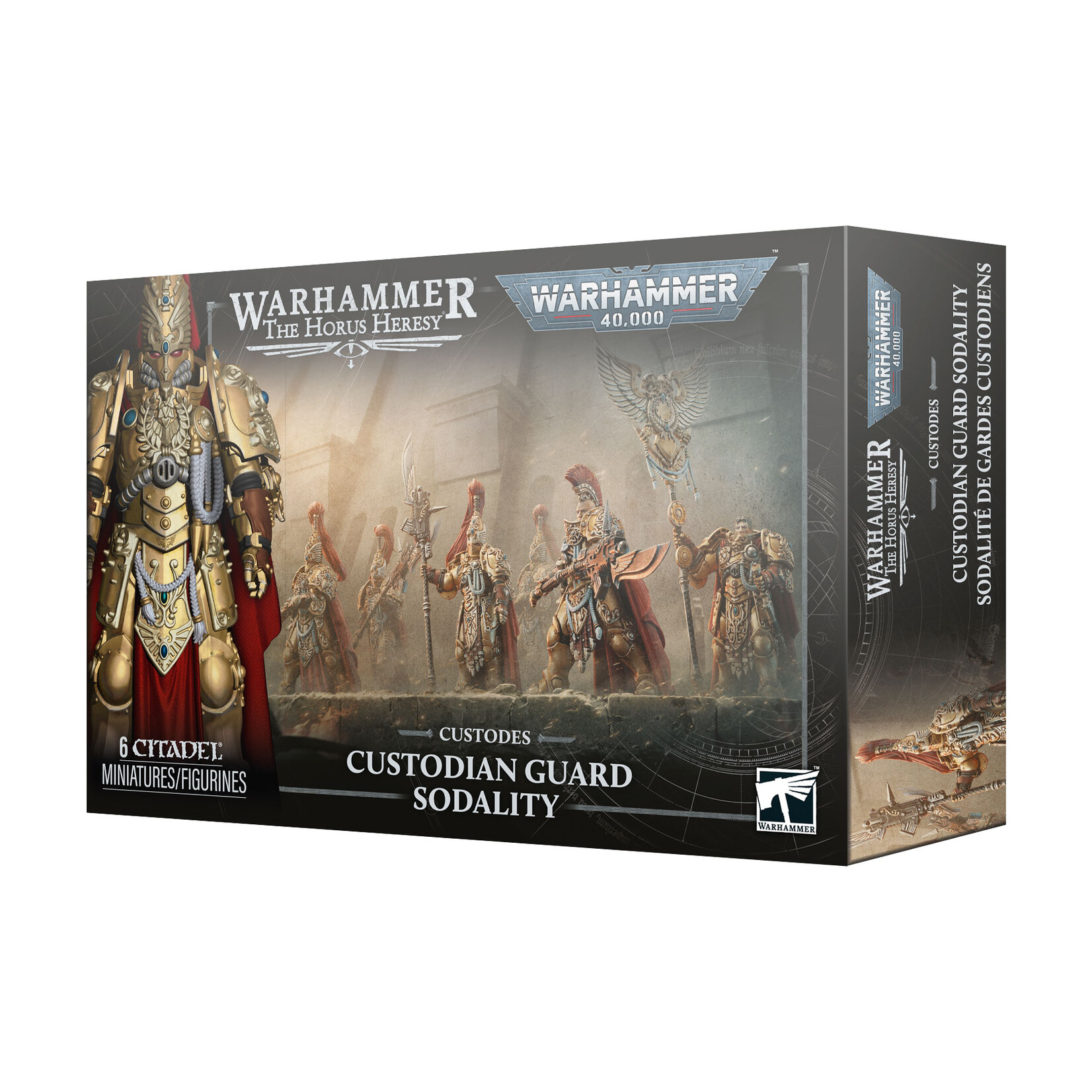 Games Workshop Warhammer 40k Imperium Adeptus Custodes Custodian Guard Sodality
