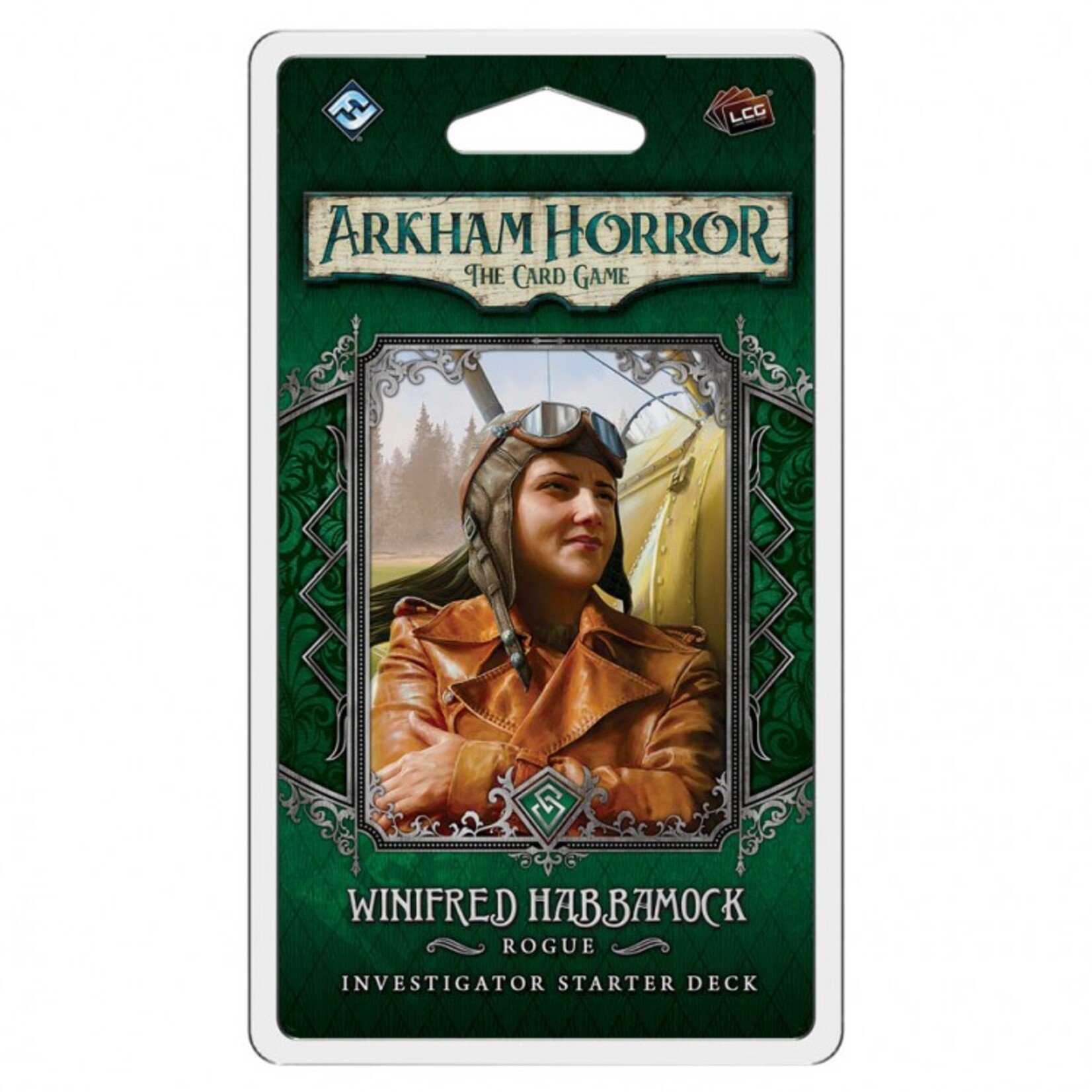 Fantasy Flight Games Arkham Horror Card Game Investigator Starter Deck Winifred Habbamock