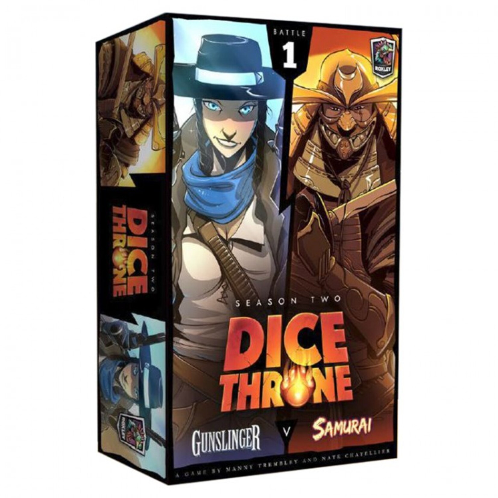 Roxley Games Dice Throne Season 2 - Gunslinger vs. Samurai