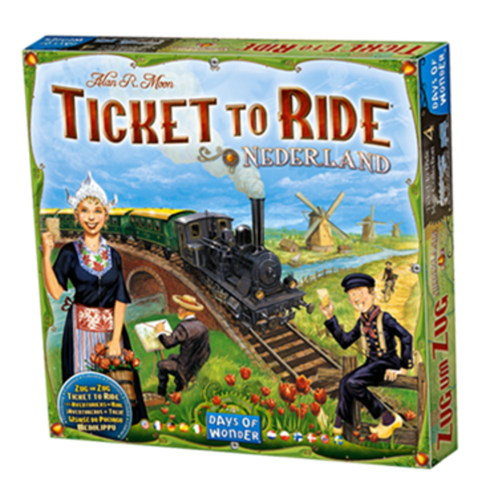 Days of Wonder Ticket to Ride Map Collection 4 Nederland Netherlands