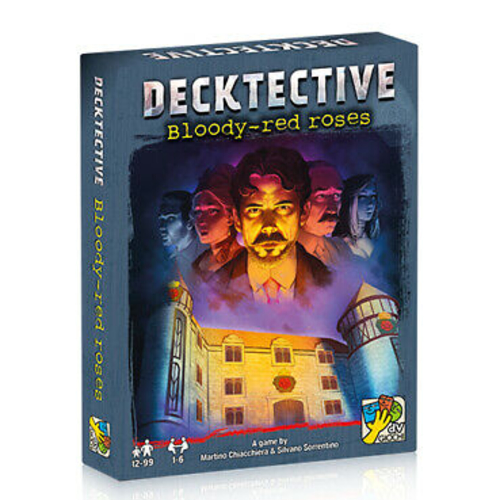 DV Giochi Decktective Bloody Red Roses Blue Box