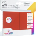 Gamegenic GameGenic Matte Prime Sleeves Red 100 ct