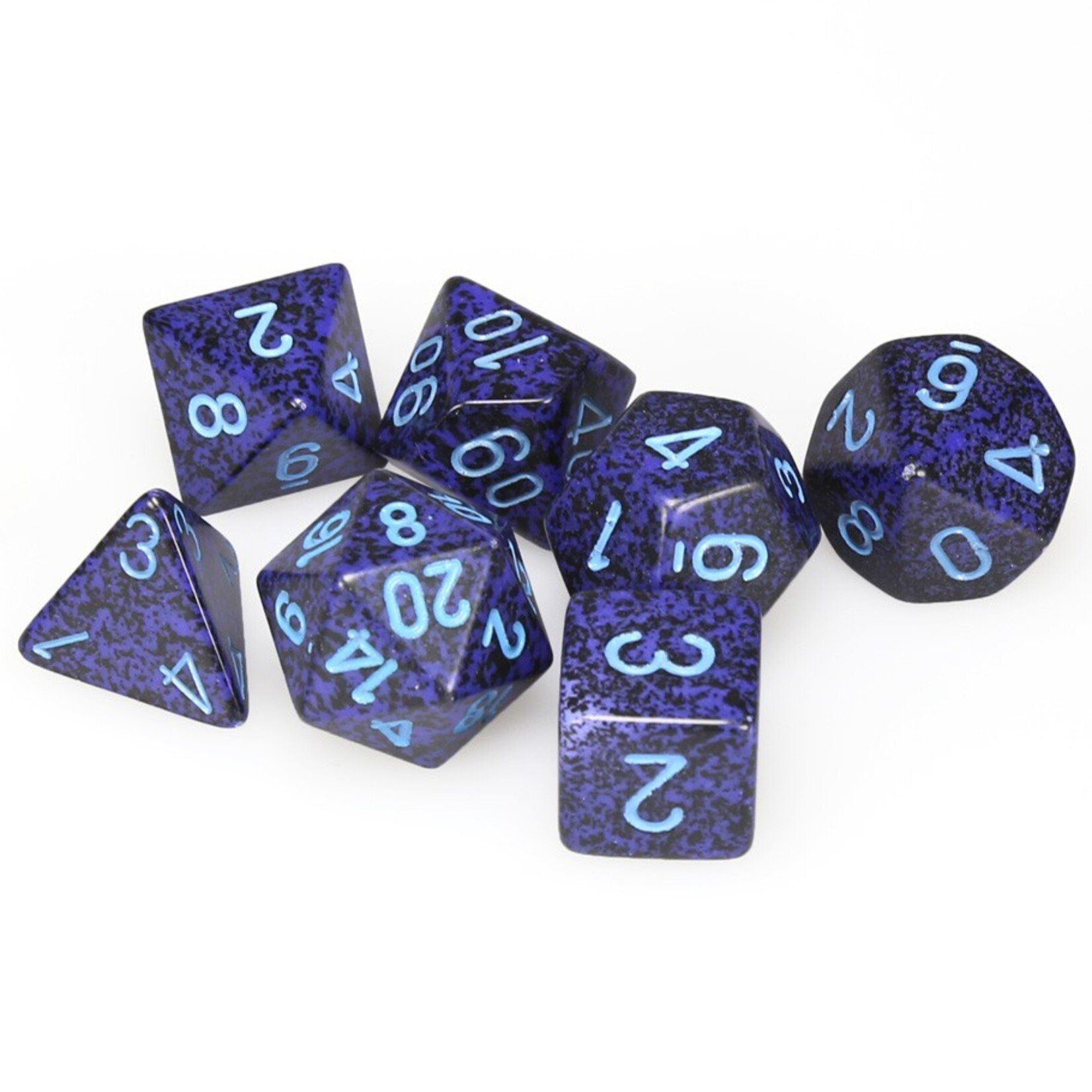 Chessex Chessex Speckled Cobalt Polyhedral 7 die set