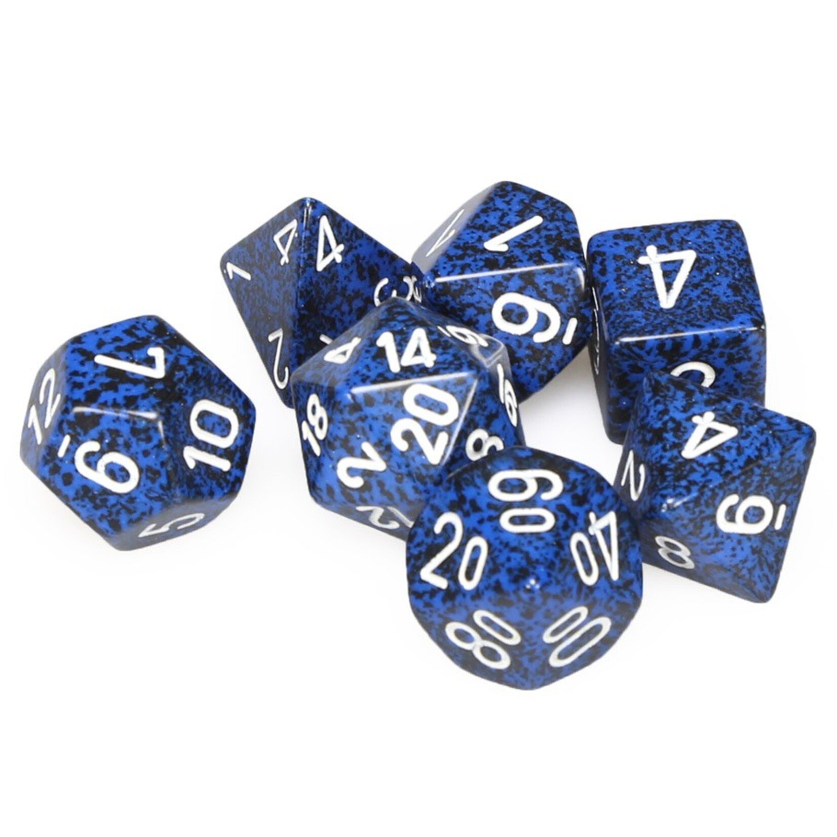 Chessex Chessex Speckled Stealth Polyhedral 7 die set