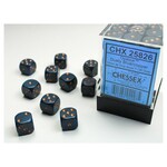 Chessex Chessex Opaque Dusty Blue with Copper 12 mm d6 36 die set