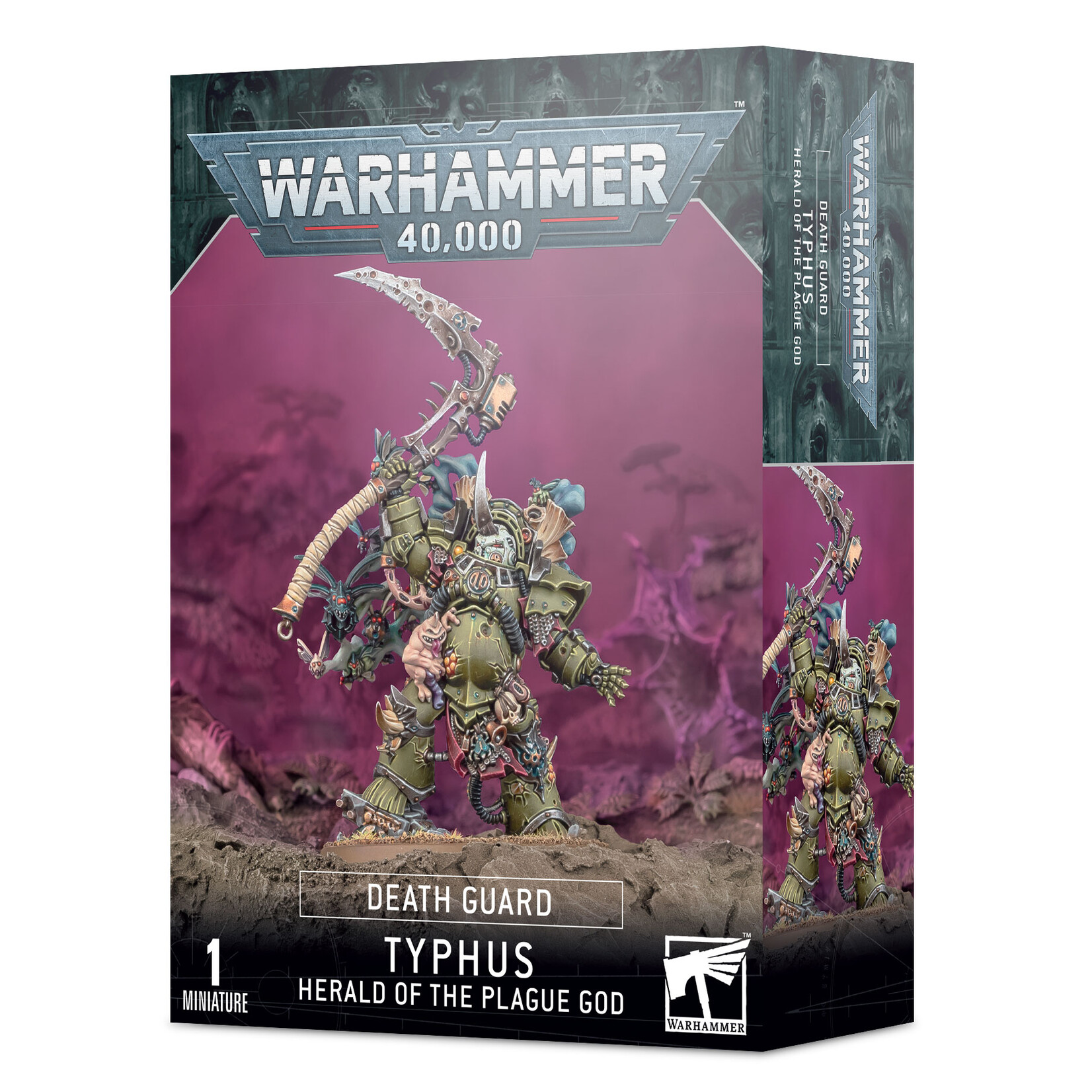 Games Workshop Warhammer 40k Chaos Death Guard Typhus Herald of the Plague God