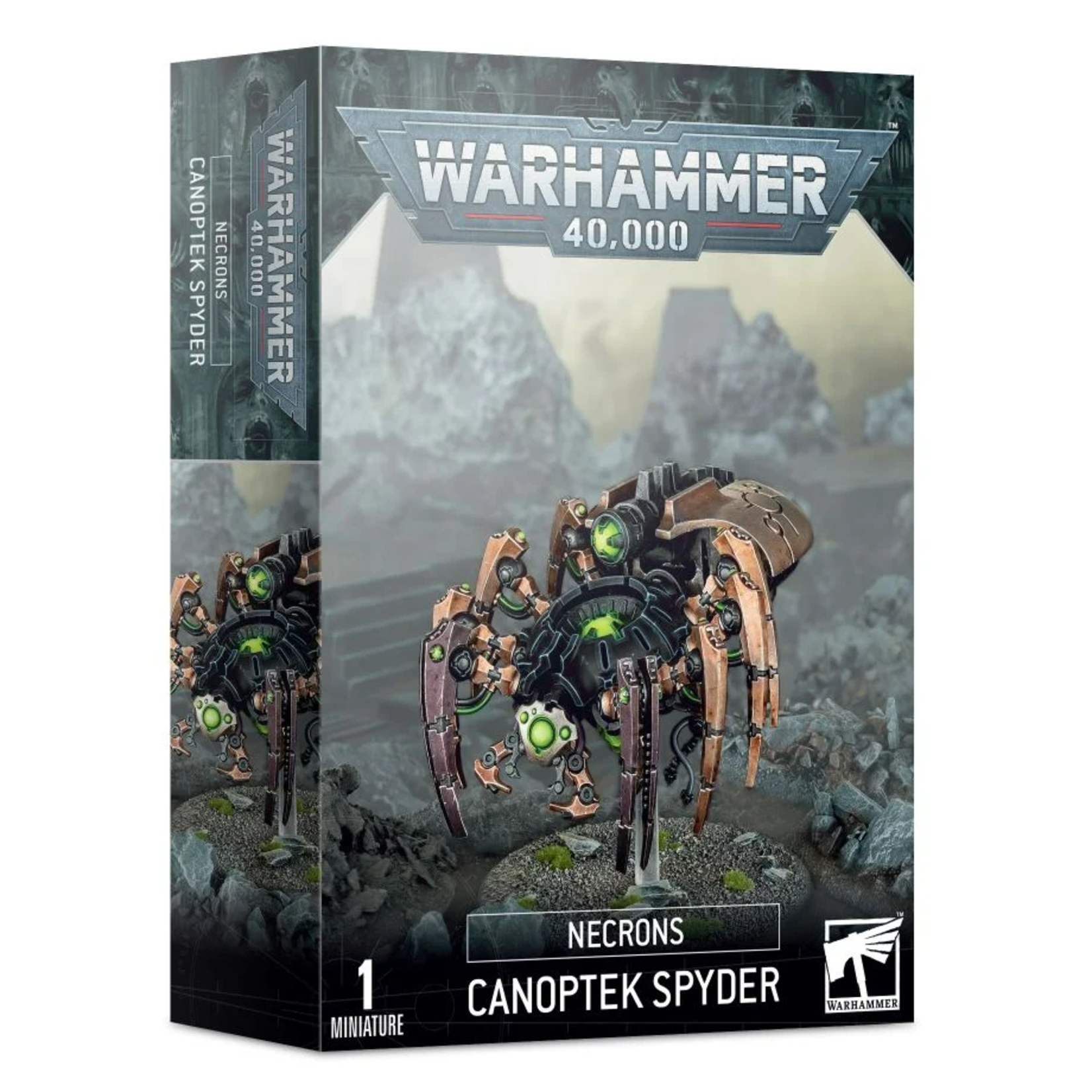 Games Workshop Warhammer 40k Xenos Necrons Canoptek Spyder