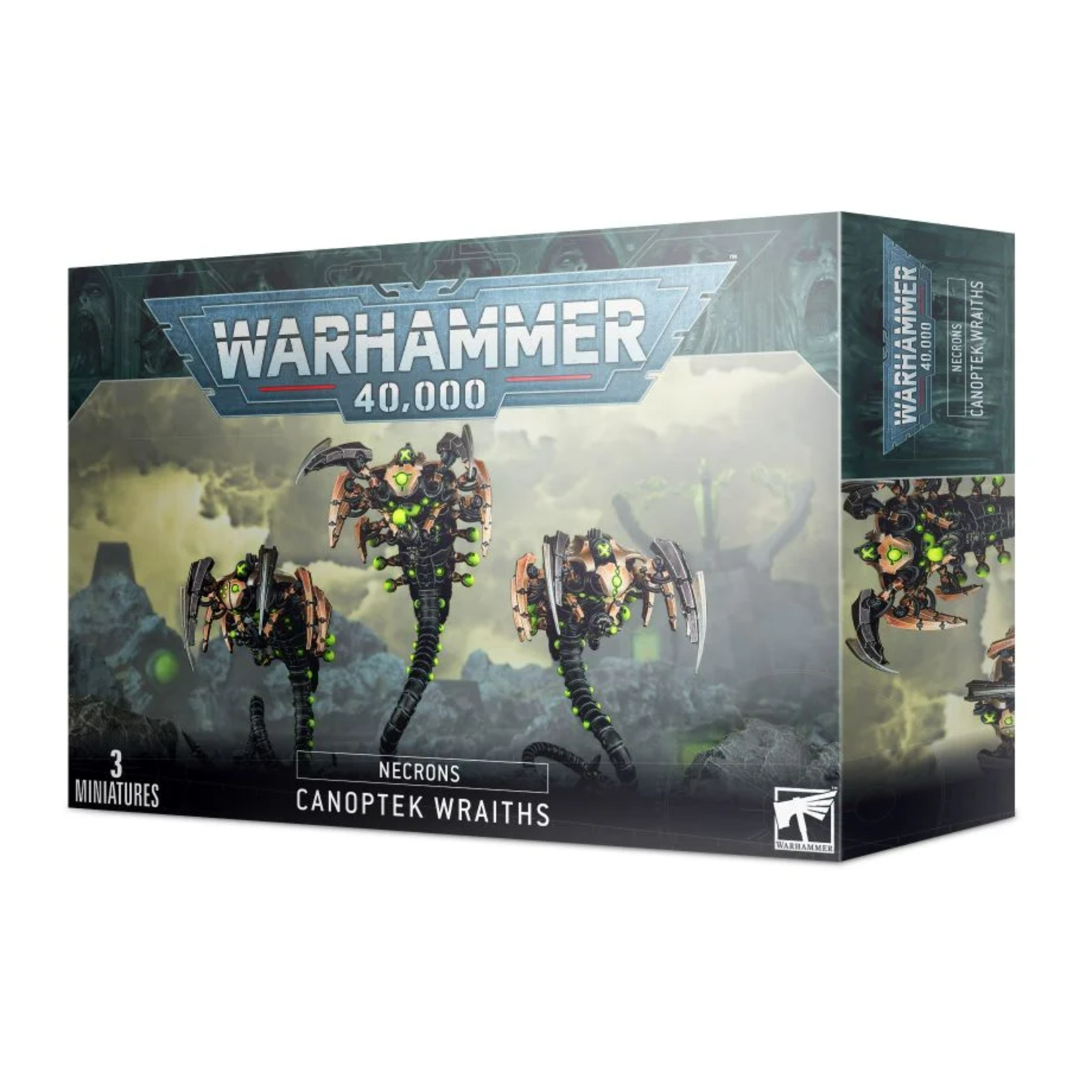 Games Workshop Warhammer 40k Xenos Necrons Canoptek Wraiths