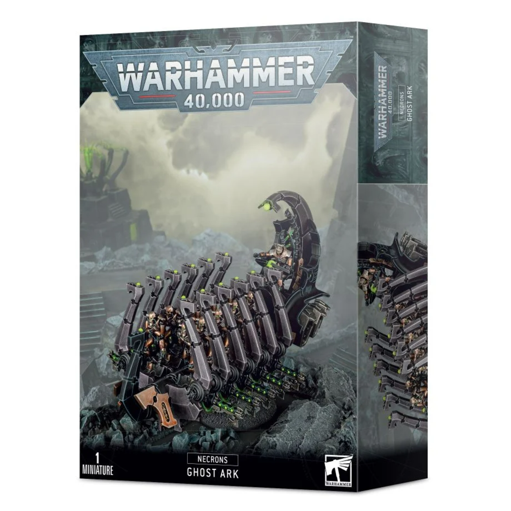 Games Workshop Warhammer 40k Xenos Necrons Ghost Ark Doomsday Ark