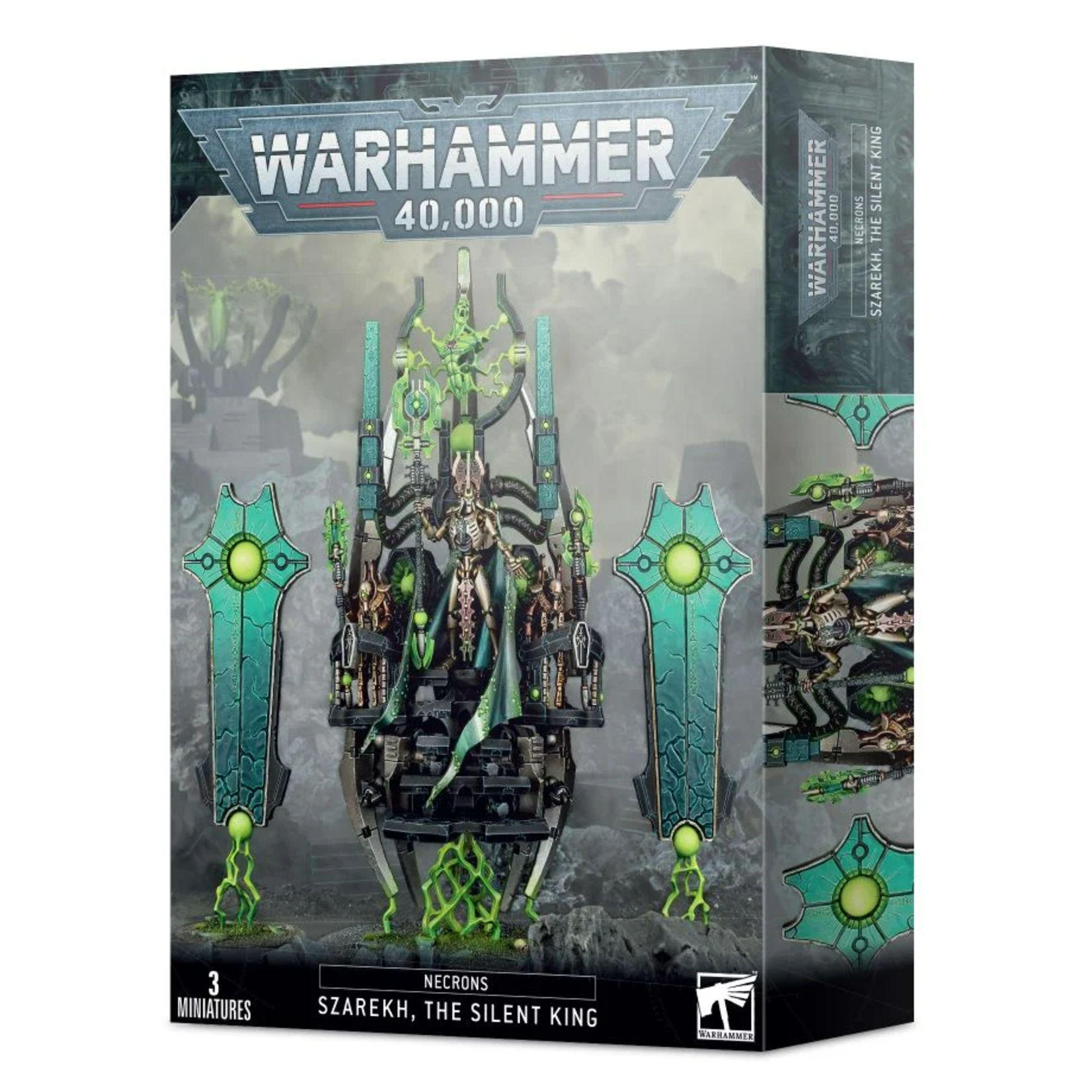 Games Workshop Warhammer 40k Xenos Necrons Szarekh The Silent King