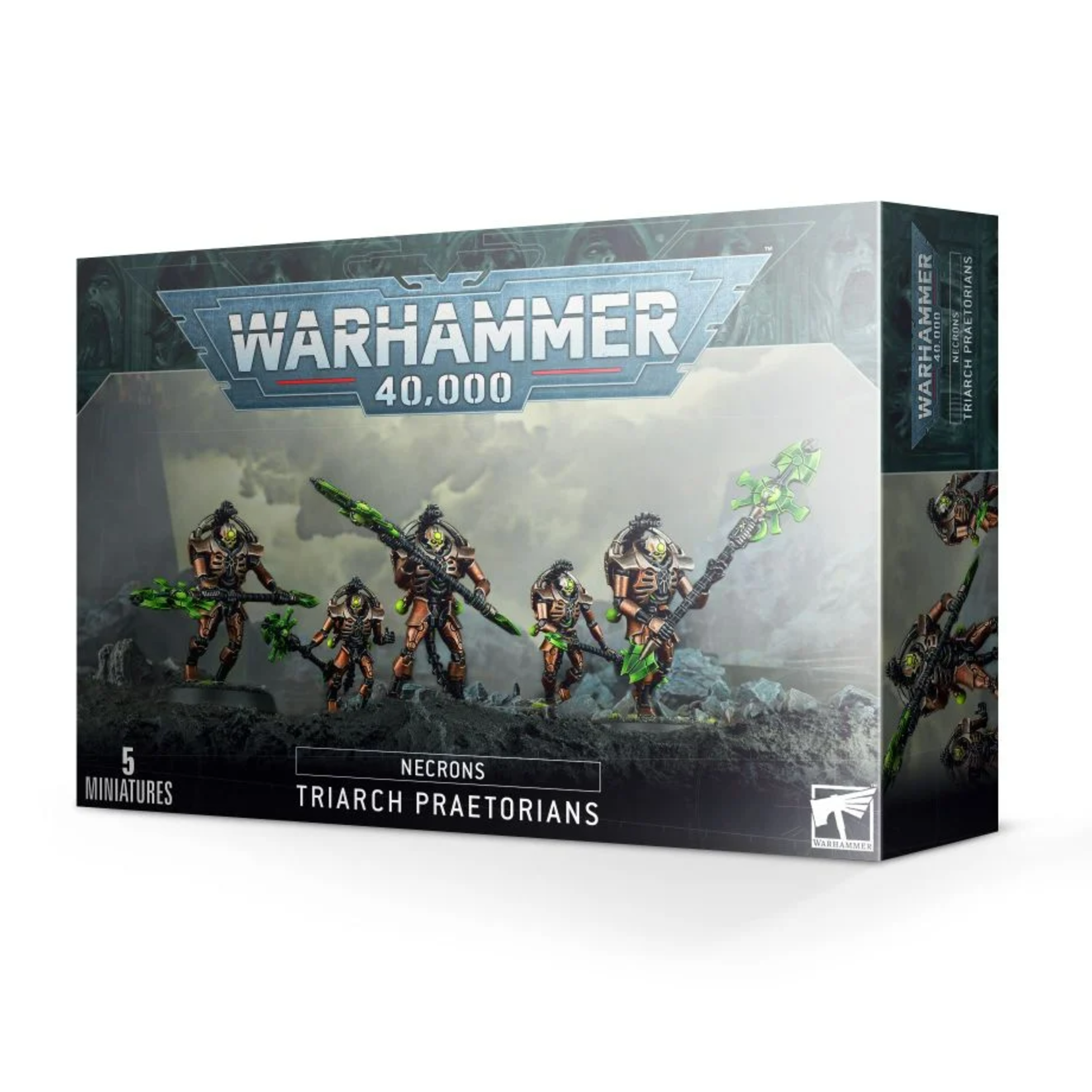 Games Workshop Warhammer 40k Xenos Necrons Triarch Praetorians Lychguard