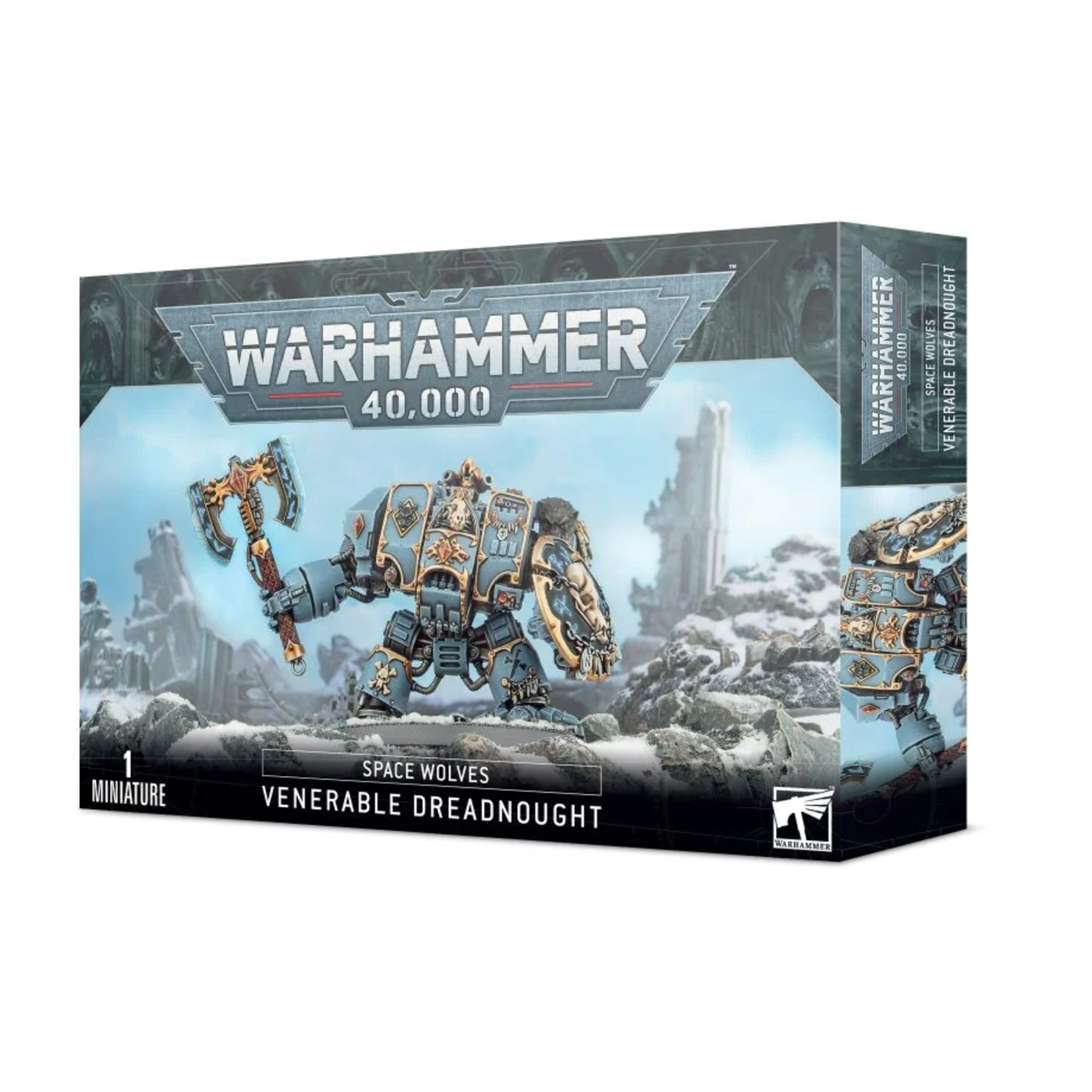 Games Workshop Warhammer 40k Space Marines Space Wolves Venerable Dreadnought - Bjorn the Fell-Handed / Murderfang