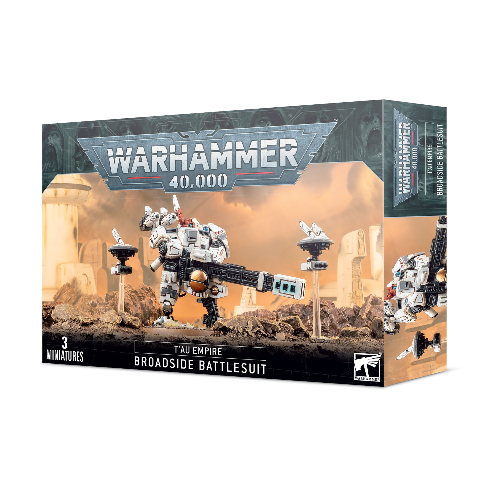 Games Workshop Warhammer 40k Xenos Tau Empire XV88 Broadside Battlesuit