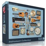 New York Puzzle Company 500 pc Puzzle Jim Golden Instrument Collection