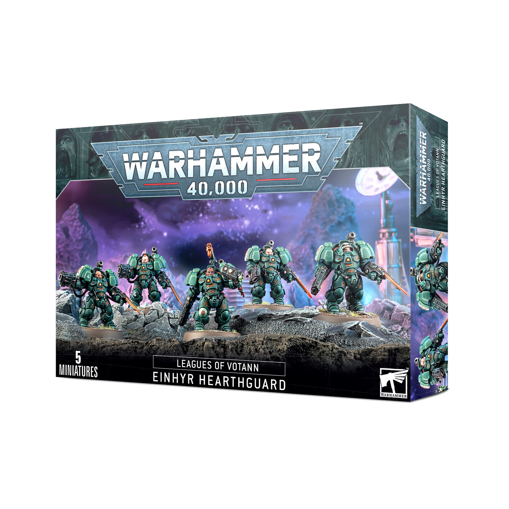 Games Workshop Warhammer 40k Xenos Leagues of Votann Einhyr Hearthguard