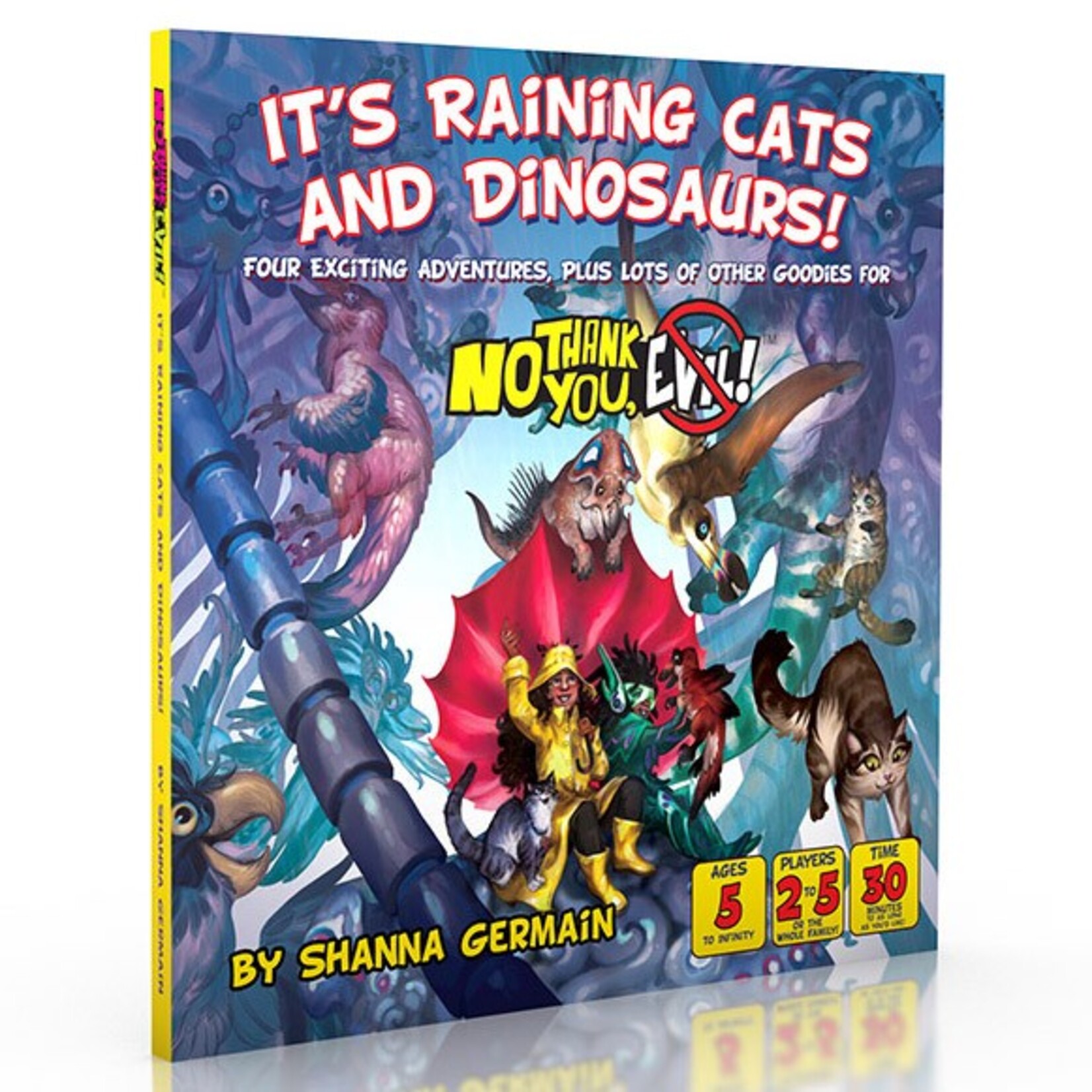 Monte Cook Games No Thank You Evil It's Raining Cats and Dinosaurs