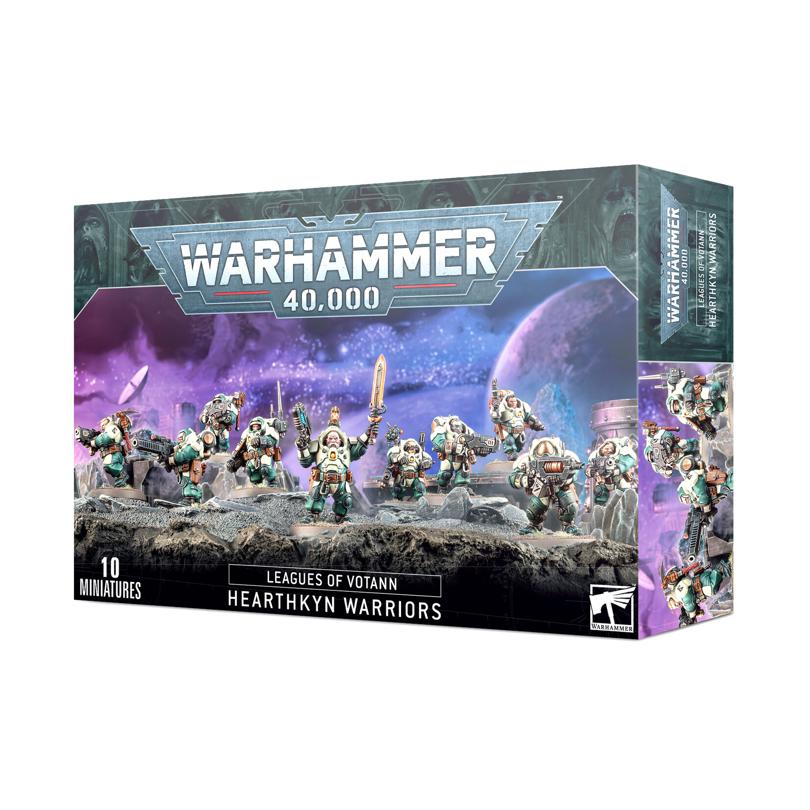 Games Workshop Warhammer 40k Xenos Leagues of Votann Hearthkyn Warriors