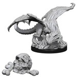 WizKids Dungeons and Dragons Nolzur's Marvelous Minis Black Dragon Wyrmling