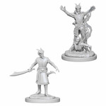 WizKids Dungeons and Dragons Nolzur's Marvelous Minis Male Tiefling Warlock