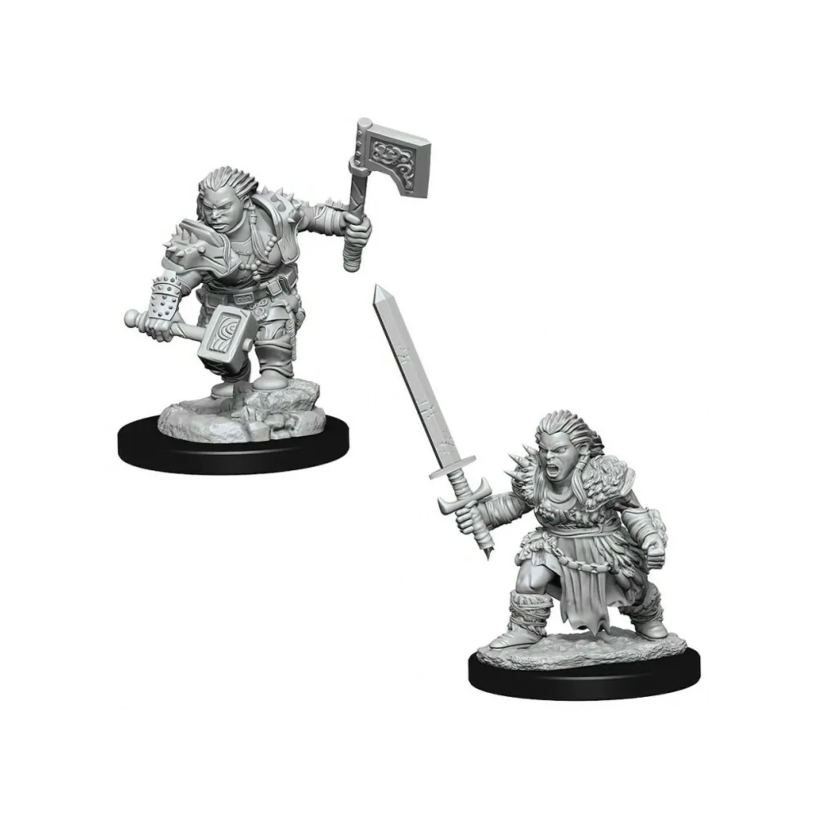 WizKids Pathfinder Deep Cuts Female Dwarf Barbarian