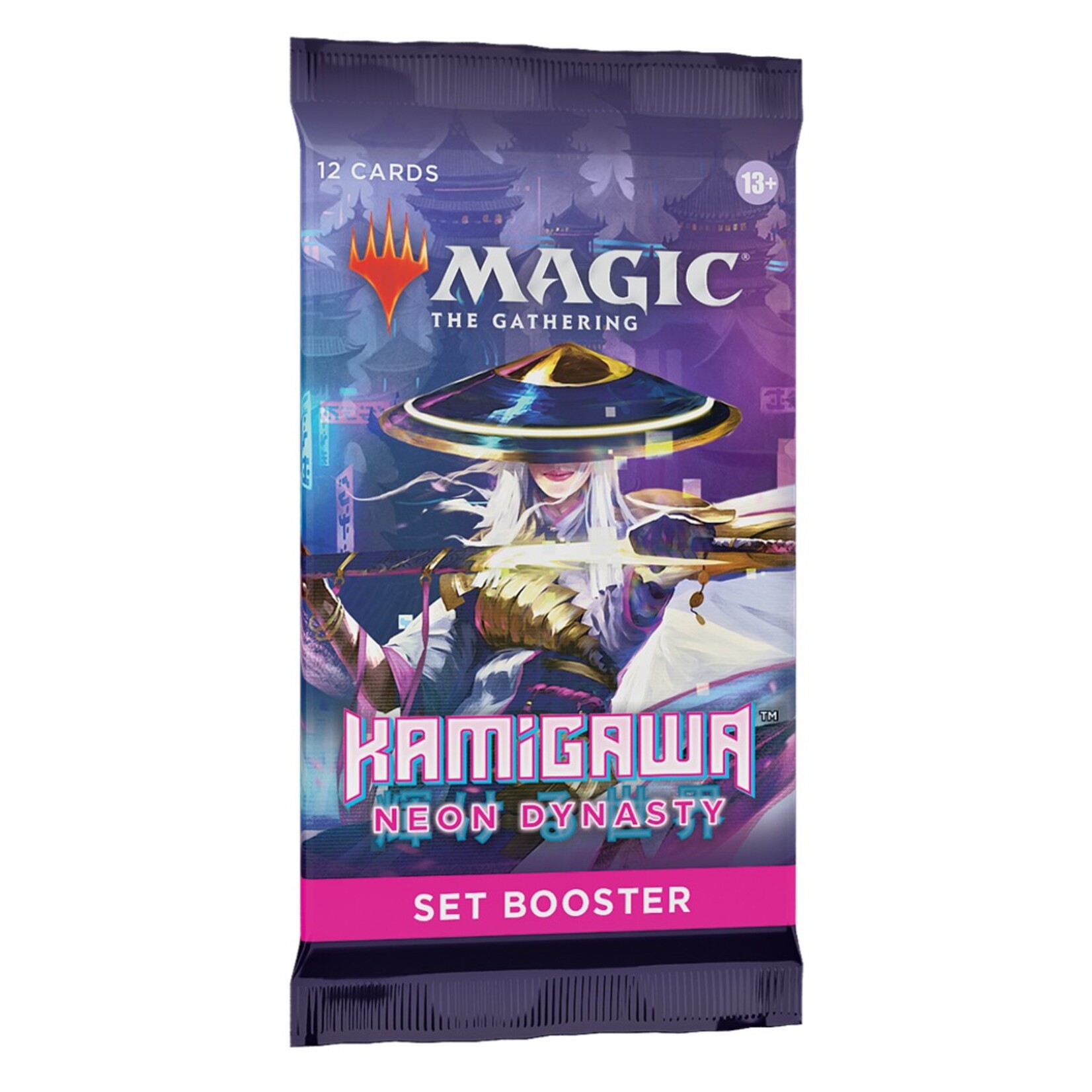 Wizards of the Coast Magic the Gathering Kamigawa Neon Dynasty KND Set Booster PACK