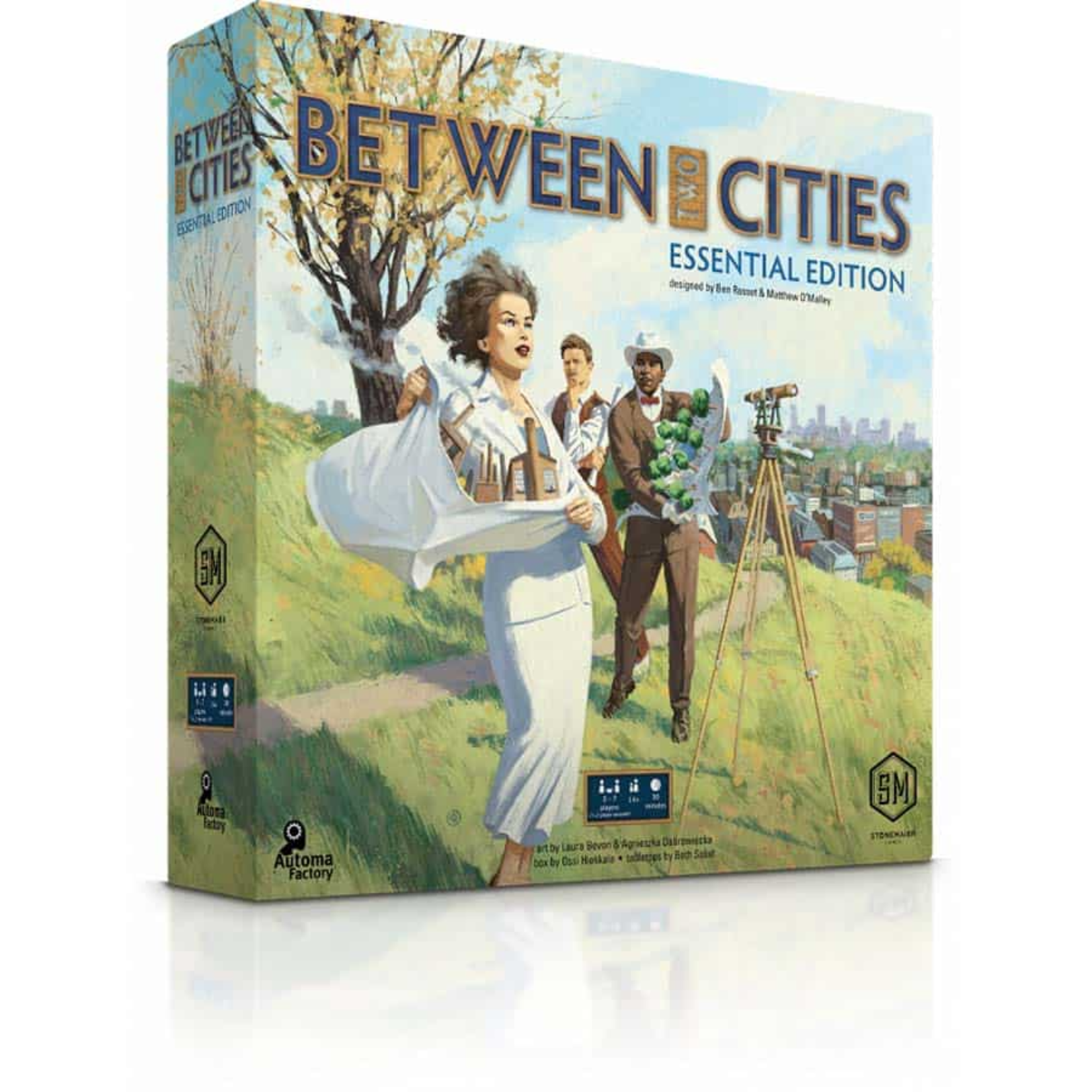 Stonemaier Games Between Two Cities Essential Edition