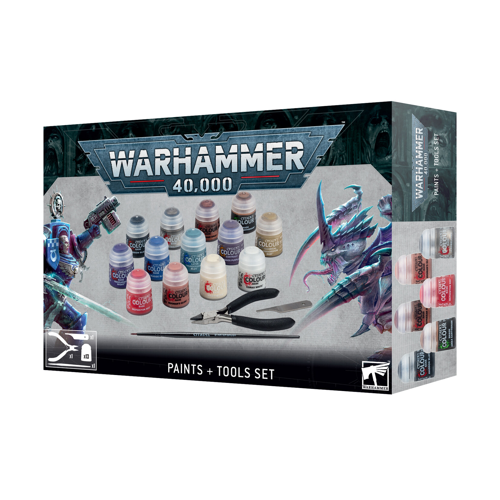 Games Workshop Citadel Warhammer 40k Paints and Tools