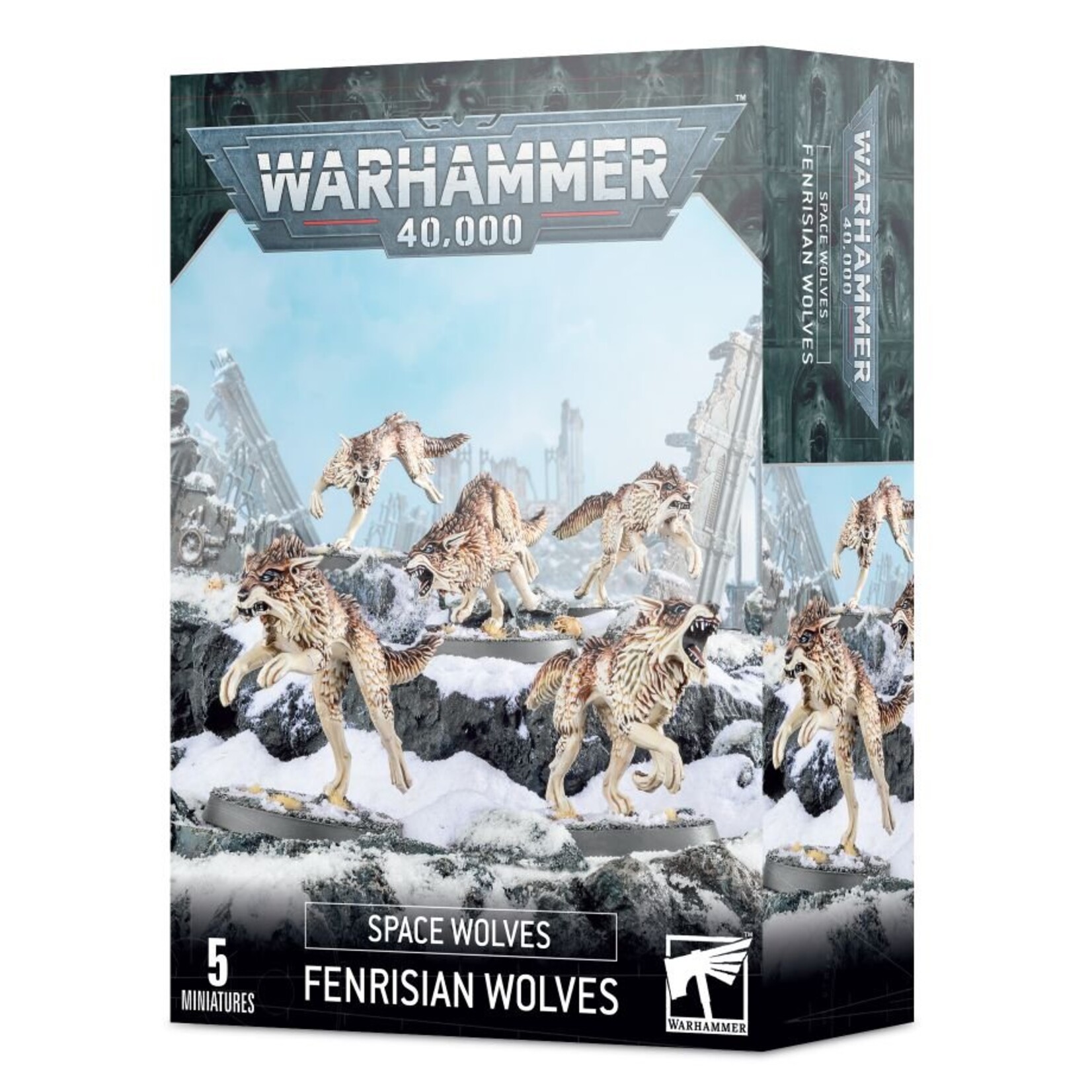 Games Workshop Warhammer 40k Space Marines Space Wolves Fenrisian Wolves