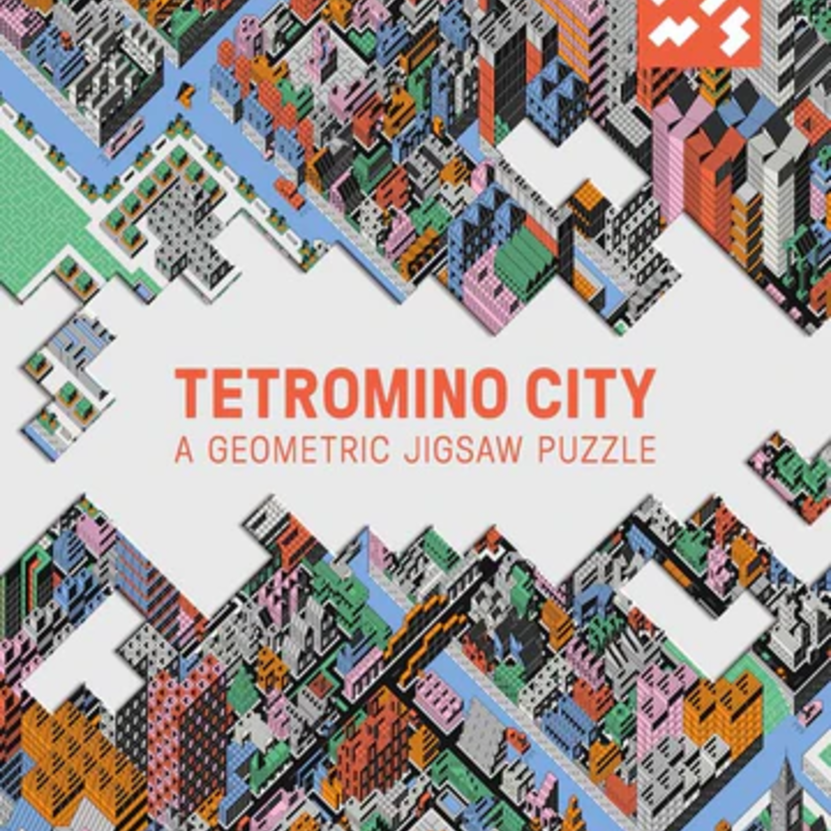 Laurence King Publishing 300 pc Puzzle Tetromino City Geometric Jigsaw