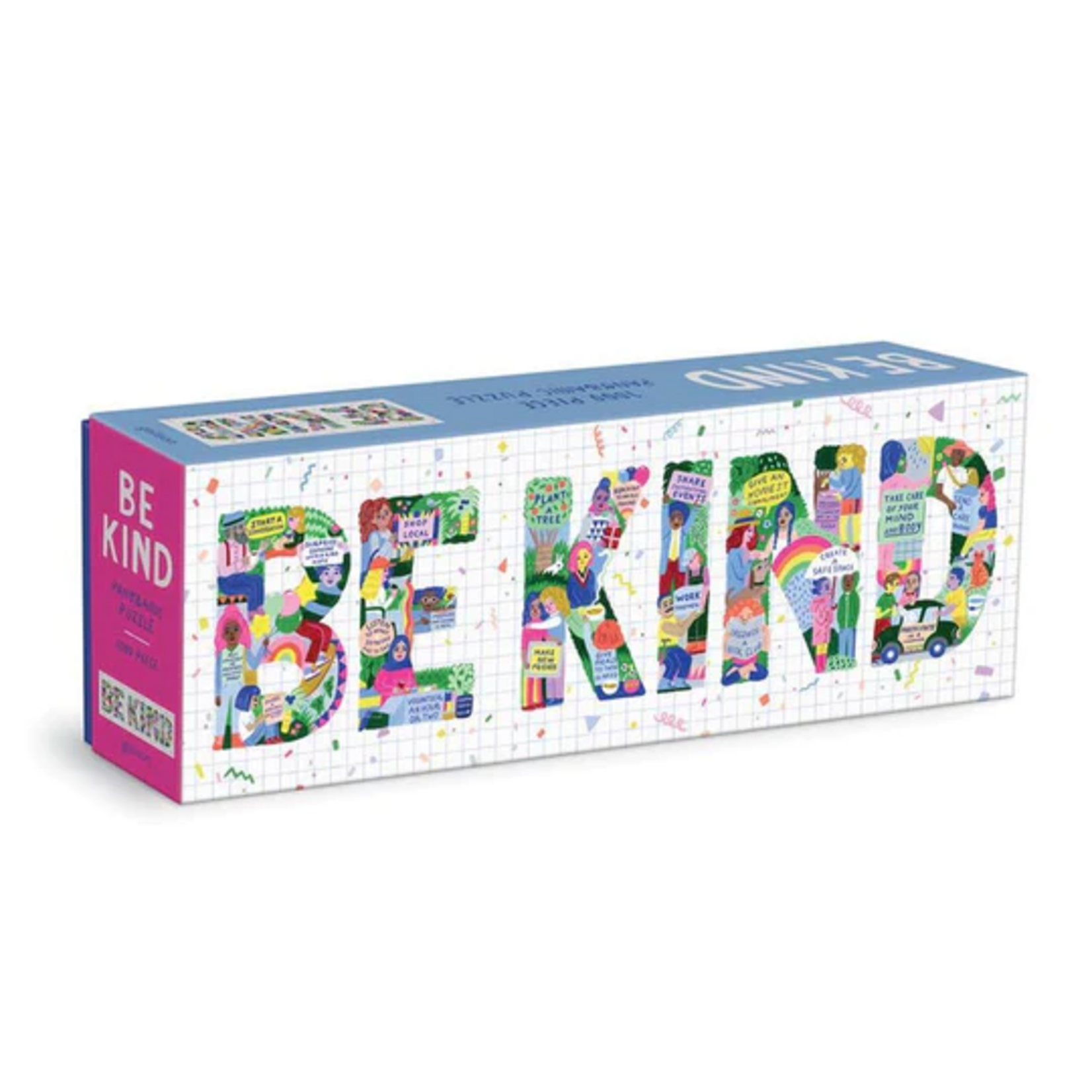 Galison 1000 pc Puzzle Be Kind Panoramic Puzzle