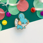 HeyyoJojo Pokemon Mudkip Party Friend Enamel Pin