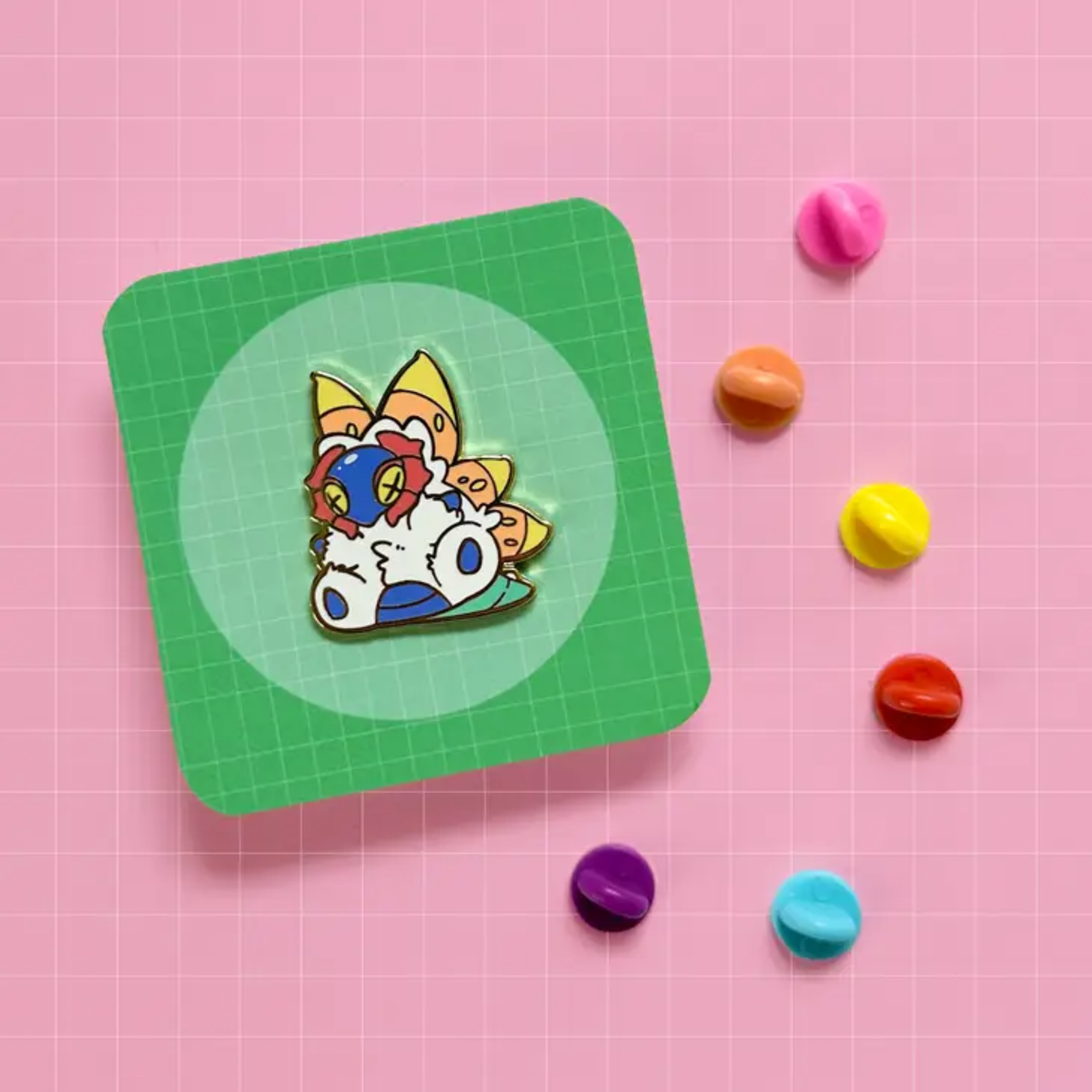 HeyyoJojo Pokemon Slither Wing Party Friend Enamel Pin