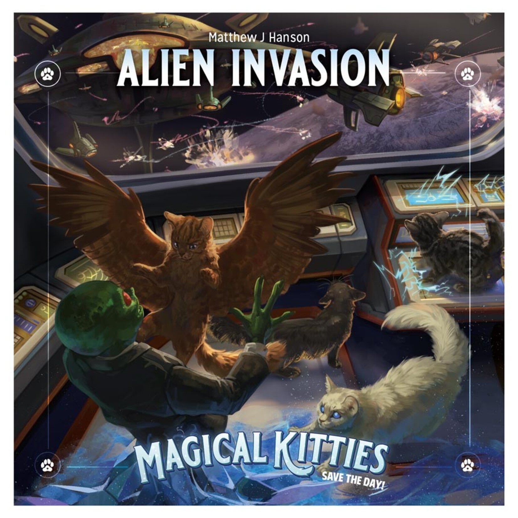 Atlas Games Magical Kitties Save The Day! Alien Invasion