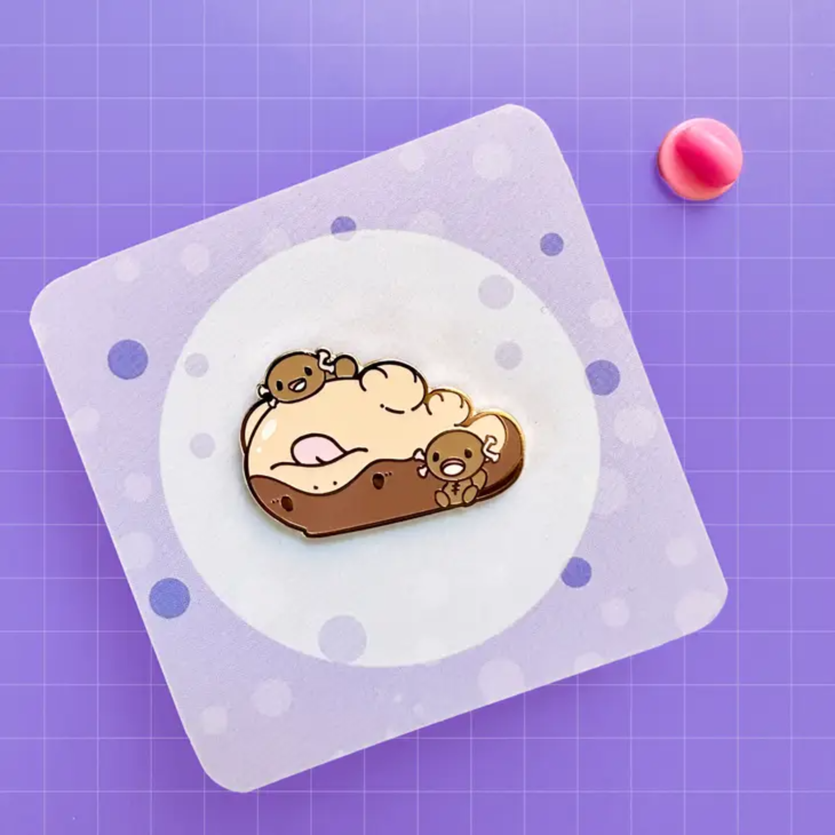 HeyyoJojo Pokemon Clodsire and Wooper Party Friend Enamel Pin