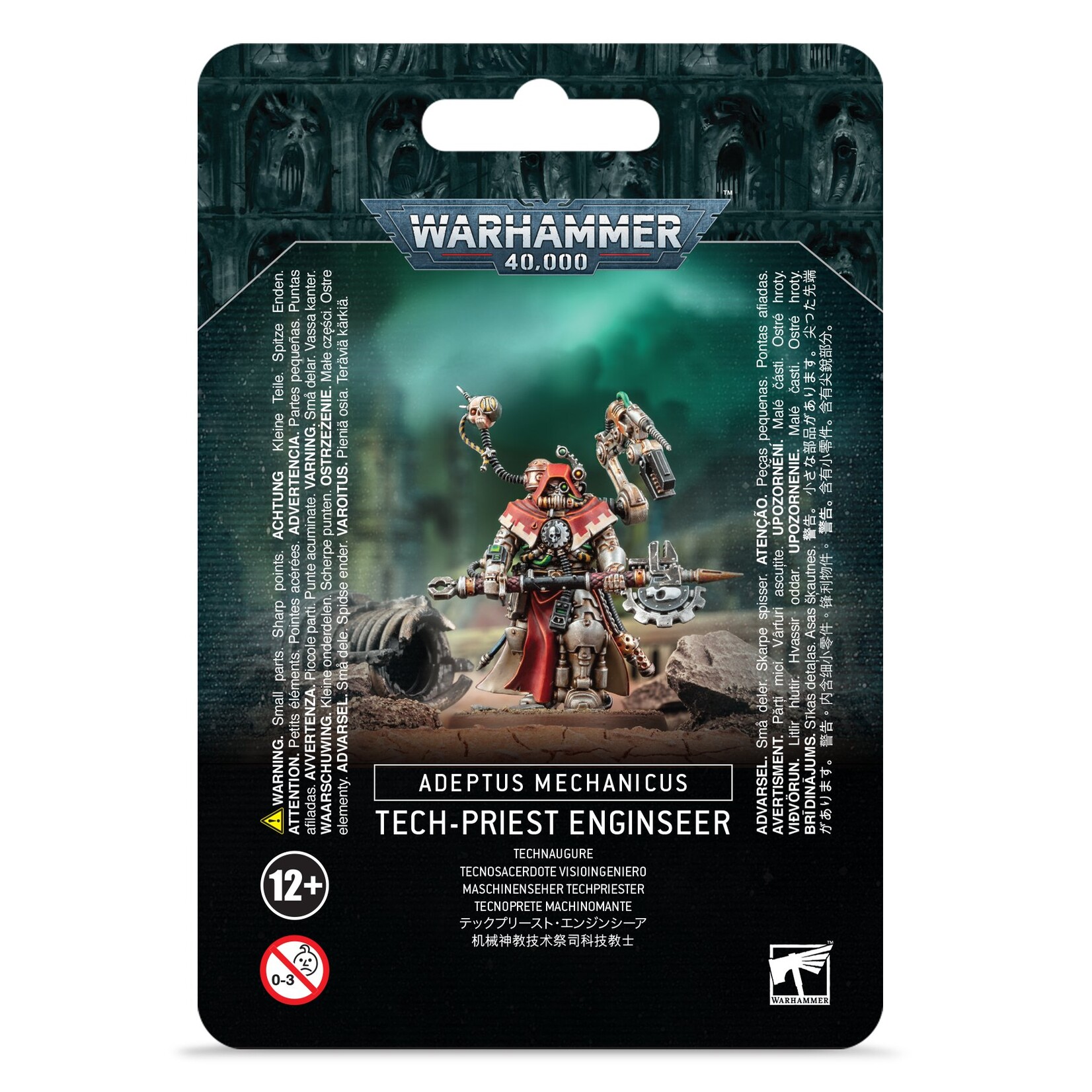 Games Workshop Warhammer 40k Adeptus Mechanicus Techpriest Enginseer